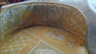 Vintage Childrens Baby Booster Seat Chair Yellow Vinyl 60s
