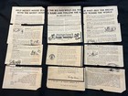 Vintage Mickey Mouse Globe Trotters Bread Trading Card Set W  Map 1937