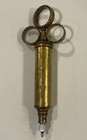 Antique 3 Ring Brass Syringe Medical Veterinary