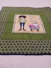 Cute Handmade Quilting Quilted Wall Hanging Quilter   Cat W Fabric Shopping List