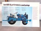 1970 s Ford 1600 Tractor Original Color Sales Brochure
