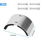 2pcs Stilts Drywall Replacement Part Stilt Parts Replacement For Fixed Legs