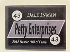 Dale Inman Autograph Nascar Hall Of Fame Hof Richard Petty Custom Card Signed