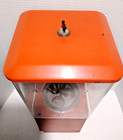 Vintage Northwestern Capsule Vending Machine 25   Square Plastic Globe Lock   Key