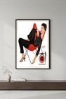 Lucky Strike 1950s Vintage Ad Poster      24x36    Retro Decor      Mid-century Modern