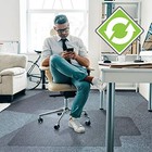  Cleartex Enhanced Polymer Lipped Chair Mat For Carpets Up To 3 8  - 48  X 51 