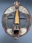 Vintage Hand Carved Ghana African Tribal Mask