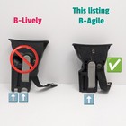 Britax B   safe B   agile Stroller Adapter One Left Side Only Infant Car Seat Mount