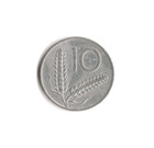 1954 Italy - 10 Lire - 684 - Aluminum - 1 6g