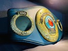 Ibo Custom Boxing Championship Belt Adult Size Made Leather Strap 3d Metal Plate