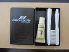 Vintage Air France Concorde Airplane Dental Tooth Paste   Brush Kit Aviation Sst
