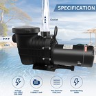 1 5 Hp Swimming Pool Pump For Hayward  Above   ground Motor W  Strainer Basket