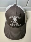 New Kenny Chesney No Shoes Nation Trucker Hat  Gray   White  Snapback Meshback