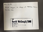 David Mcgough - Rolling Stones 1981 At Msg Original Black And White Photograph