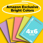 Post-it Super Sticky Notes  4 X 6 In  Supernova Neons  5 Lined Pads