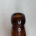 Vtg Dubois Pa Brewery Budweiser Beer Bottle Brown Amber Glass Blob Top