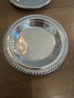 M  Fred Hirsch Co  Set Of 4 Vintage Sterling Silver Butter Pats
