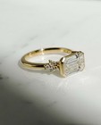 1 80 Ct Emerald Cut Moissanite Engagement Ring - Exclusive Wedding Gift Ring