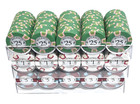 300pc Milano Clay Poker Chip Set With Trays   Dealer Button-casino Quality