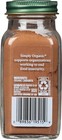 Simply Organic Organic Ground Ceylon Cinnamon  Gmo Free 2 08 Oz Bottle
