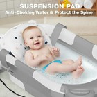 Collapsible Baby Bathtub  Baby Bath Tub With Soft Cushion   Real-time