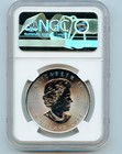 2014 Canada 1 Oz Silver Maple Leaf Ngc Ms69