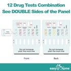 12 Panel Drug Test Dip Card 50 Pack - Urine Drug Test Kit - Easy home Edoap-1124