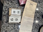 Parker Brothers Flinch Vintage Card Game 1937 In Box With Rules instructions