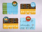Cutie Pie Boy  8 Tabbed  Memorydex rolodex Cards Double-sided Handmade