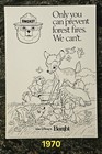 Vintage Smokey Coloring Sheets  lot Of 42   1970s  Original Print  No Copies