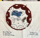Vtg Blackbird Designs Rug Hooking Pattern Pepper Tree Primitive 10 25    Diameter