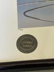 Eric Lindros Mckimson Auto Looney Tunes He Shoots He Scores Litho 250 Bugs Bunny