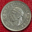 High Grade Au unc  2007 Honduras 50 Centavos Coin-sep636