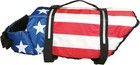 Dog Life Jacket Flotation Vest Medium Patriotic American Flag 20-28lbs Beagle