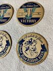 Pabst    drink A Blue Ribbon Toast To Victory    Wwii 8 Pc Set A Salute To Flavor