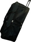 42  Heavy Duty Polyester Rolling Duffel Bag Wheeled Luggage Suitcase