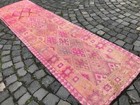 Turkish Antique Rug Bohemian Area Rug Oushak Rug Vintage Rug Handmade Wool Rug