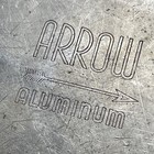 2 Vintage Arrow 9  Cake Pans Round Layers Aluminum Bakeware Pies Desserts Usa