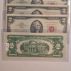 1963  2 United States Banknote- Red Seal Unc