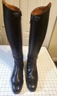 Dressage Tall Riding Boots  Konigs  Black Leather   Inserts  Ariat Bag  Women 6