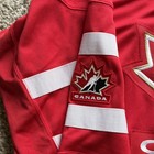 Nike Team Canada Hockey Jersey Men L 2010 Vancouver Winter Olympics Red Blank