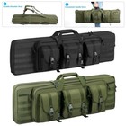 36  Tactical Double Rifle Long Gun Carbine Bag Range Padded Pistol Carry Case