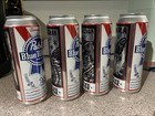 Godzilla Pbr Pabst Blue Ribbon 25oz Empty Can Complete Set Mothra Ghidorah Mecha