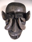 Magnificent   Rare Field Collected Bete Guere We Spider Mask  boston Primitive 