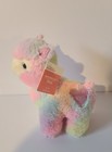 Pastel Rainbow 9  Llama Momma Alpaca Stuffed Plush Stuffed Animal Toy