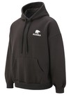 Mens Long Sleeve Hoodie Sweatshirt Pullover Charcoal Hood Fleece Shirt