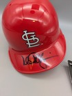Mark Mcgwire St  Louis Cardinals Signed Red Batting Riddell Mini Helmet 1997