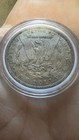     1890-p Morgan Silver Dollar  1 -     vf au    - Genuine 90  Fine Silver Us Coin    