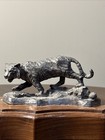 Ricker Ben Cordsen Tiger Pewter Statue Signed And  Numbered 85   750