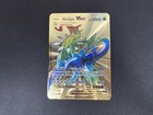 Pokemon Arceus Vmax Metal Gold Card 10000 Points Tcg Collectible Card Kids Gift